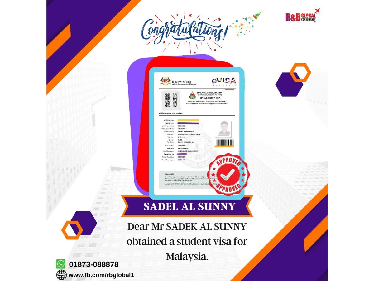 Malaysian Visit Visa Complition